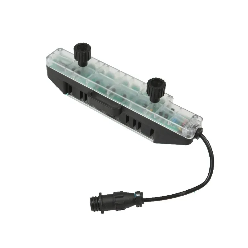 Loimipysäytyslaatikot LED-näytöllä kangaspuuhun
